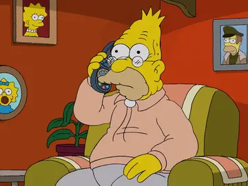 Engañan a Abraham con 10.000 dólares al recibir la llamada de que Bart estaba en la cárcel Engañan a Abraham con 10.000 dólares al recibir la llamada de que Bart estaba en la cárcel