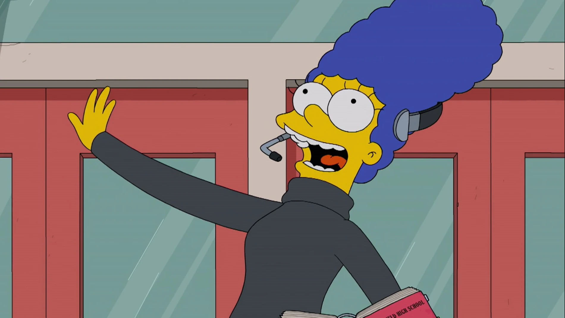 Marge cantando