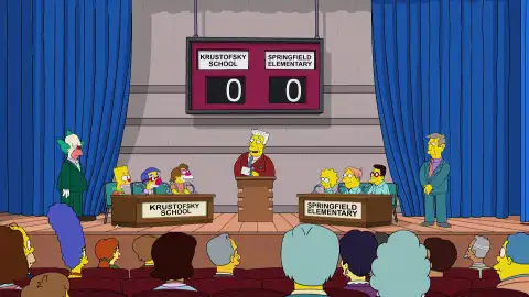 Bart triunfa en la escuela de payasos de Krusty Bart triunfa en la escuela de payasos de Krusty