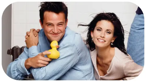 Monica y Chandler Friends