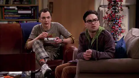 Sheldon y Leonard en The Big Bang Theory Sheldon y Leonard en The Big Bang Theory