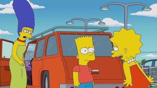 Bart y Lisa desatan el caos familiar tras un simple viaje al supermercado 