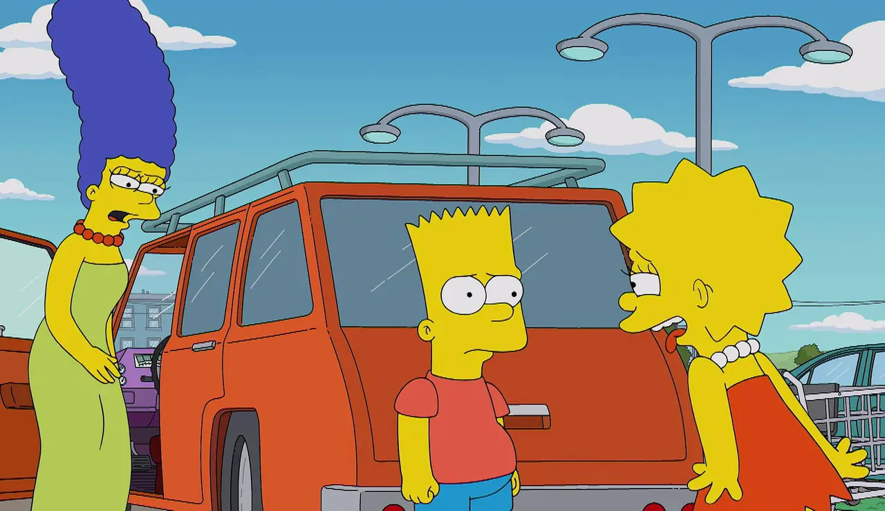 Bart y Lisa desatan el caos familiar tras un simple viaje al supermercado